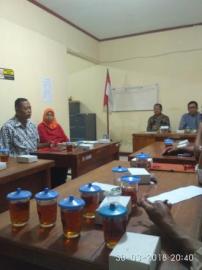 Rapat pemerintah Desa gading Bersama BPD Desa Gading